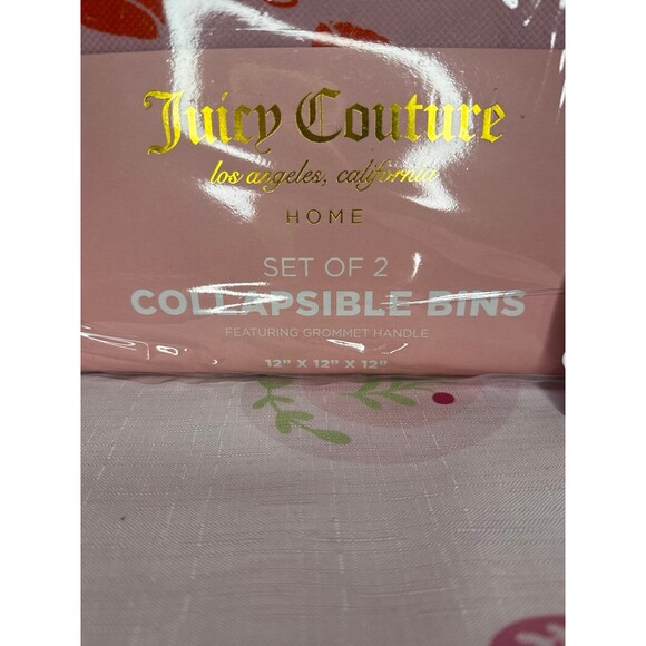 Juicy Couture Collapsible Bins - Picture 3 of 4